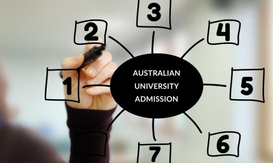 Admission process in Australia