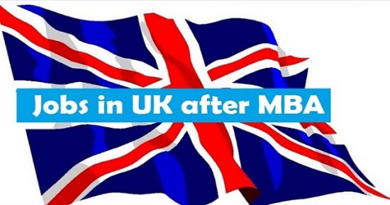 Jobs in UK after MBA