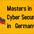 MS in Cyber Security in Germany